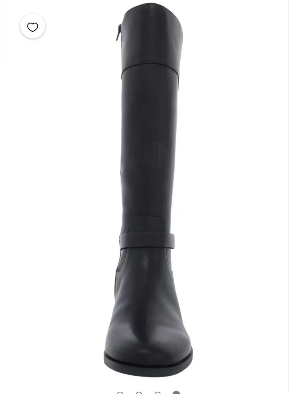 (Ew)Charter Club Womens Johannes Leather Tall Knee-High Boots